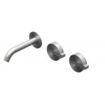 Ritmonio DOT316 Round Bateria umywalkowa podtynkowa stal nierdzewna PR50AK211INOX