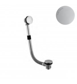Bruma Escoamento Odpływ Wannowy z systemem przelewowym Pure White 1610008PW