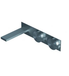 Ritmonio DOT316 Bateria umywalkowa podtynkowa stal nierdzewna PR50AK101INOX