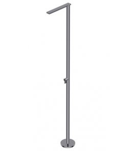Ritmonio DOT316 Bateria prysznicowa wolnostojąca stal nierdzewna PR50DK2Q1INOX