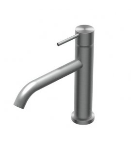 Ritmonio Diametro35 Bateria umywalkowa 1-otworowa stal nierdzewna E0BA0124CSINOX