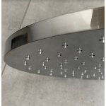  Ritmonio Deszczownica 30 cm brushed black chrome 75A011BLX