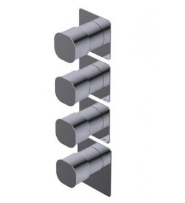 Ritmonio Taormina Bateria wannowo-prysznicowa termostatyczna podtynkowa chrom PR35HG201CRL