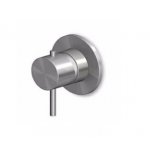 Zucchetti Helm Bateria natryskowa podtynkowa element zewnętrzny inox ZHE122.X