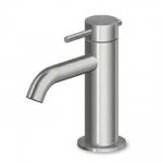 Zucchetti Helm Bateria umywalkowa 1-otworowa bez korka automatycznego inox ZHE687.X