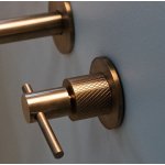 Zucchetti Helm Zawór podtynkowy 1/2" element zewnętrzny brushed copper pvd ZHL729.XP91
