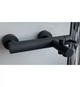   Bruma Lusitano Bateria wannowo-natryskowa Naścienna bez węża i słuchawki Graphite 1070301GT WIETRZENIE MAGAZYNÓW!!