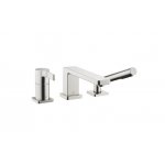 DornBracht LULU Bateria wannowa 3-otworowa na rant wanny wzgl. rant płytek ceramicznych chrom 2741271000