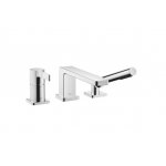 DornBracht LULU Bateria wannowa 3-otworowa na rant wanny wzgl. rant płytek ceramicznych chrom 2741271000