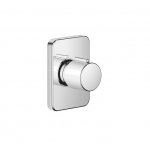 DornBracht LULU Zawór odcinający, podtynkowy, ścienny zamykany w prawo 3/4" platyna mat 3660871006