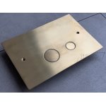      Hotbath Cobber Przycisk do Geberit brushed brass PVD CBA320.BBP WYPRZEDAŻ MAGAZYNOWA!!