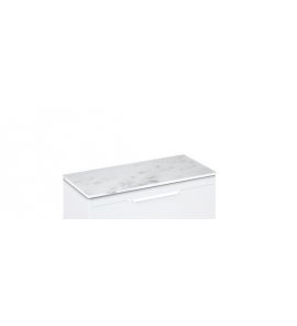 Britton Minerva Blat na szufladę biały Carrara 1000 x 455 x 12 mm BB100C