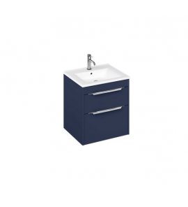 Britton Shoreditch Szafka pod umywalkę stojąca 520 x 435 x 540 mm niebieski mat S55DDB