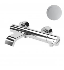 Bruma Breeze Bateria wannowo-natryskowa ścienna Pure White 1680301PW