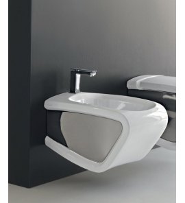 Hidra Hi-Line Bidet ścienny biały/platyna HIW14.014