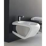 Hidra Hi-Line Bidet ścienny biały/platyna HIW14.014