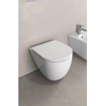   Hidra Tour 4.0 Miska wisząca bezrantowa z deską wolnoopadającą 52,5x36,5 cm biała TUWR40.001+TUZQ40.001 WYPRZEDAŻ MAGAZYNOWA!!
