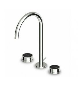 Zucchetti Savoir Bateria umywalkowa 3-otworowa chrom ZSA402.CN