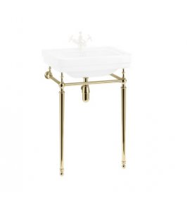 Burlington Edwardian Stelaż pod umywalkę gold T22AGOLD