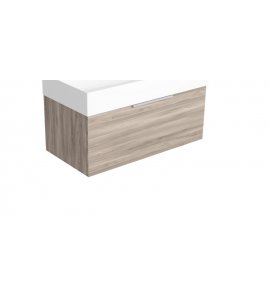  Simas Agile Szafka wisząca z drzwiami do umywalki AG91 z uchwytem chrom 90x45,5x40 cm roccia AGM91