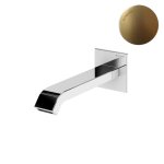 Bruma Linea Wylewka wannowa ścienna 192 mm Sunrise 1456415SR