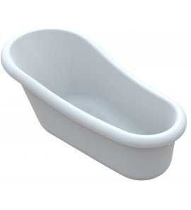  Vayer Retro Wanna wolnostojąca bez przelewu 169x82 cm biała 169.082.047.1-7.0.3.0.0