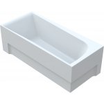  Vayer Boomerang Wanna prostokątna asymetryczna prawa ze stelażem i syfonem 180x80 cm biała 180.080.045.1-1.2.0.0.1