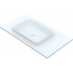  Vayer Vela-B Umywalka nablatowa bez otworu na baterię 60x34 cm biała 060.034.010.3-1.0.1.0.0