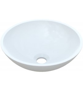  Vayer Hydra Umywalka nablatowa bez otworu na baterię ⌀36 cm biała 036.036.011.3-5.0.1.0.0
