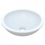  Vayer Boomerang Umywalka podblatowa, gładka bez otworu na baterię ø35 cm biała 035.035.012.3-5.0.2.0 B