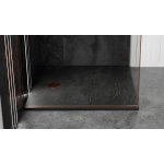   Vayer Taurus Brodzik prysznicowy kwadratowy 80x80 cm czarny 080.080.001.2-6.0.0.0.0.K01