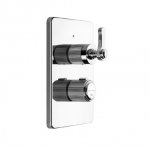 Gessi Venti20 Bateria  termostatyczna 2-drożna element zewnętrzny chrom 65135.031