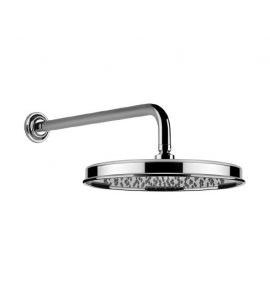Gessi Venti20 Deszczownica Ø 32,8  z ramieniem ściennym chrom 65149.031