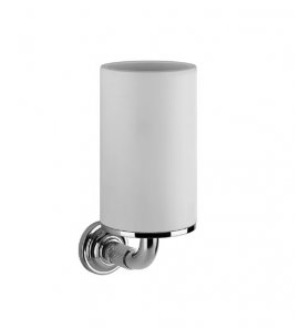 Gessi Venti20 Kubek ścienny chrom/biały 65407.031