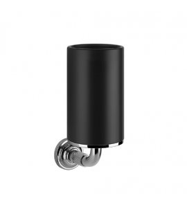 Gessi Venti20 Kubek ścienny chrom/czarny 65408.031