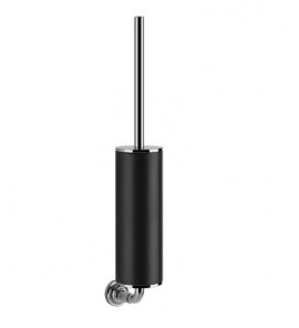 Gessi Venti20 Szczotka toaletowa ścienna chrom/czarny 65420.031