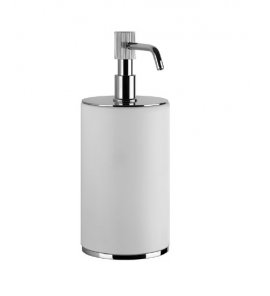 Gessi Venti20 Dozownik mydła stojący chrom/biały 65437.031