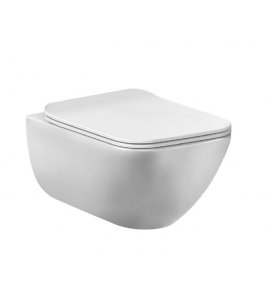 Gessi Venti20 Miska WC wisząca z deską wolnoopadającą biały 39118.518