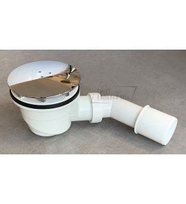 Galatea Syfon brodzikowy Ø90 mm z kolankiem chrom DO-019/A-52 W MAGAZYNIE!!