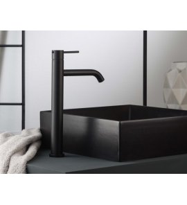    Ritmonio Diametro35 Bateria umywalkowa 1-otworowa wysoka czarna E0BA0129CSC04