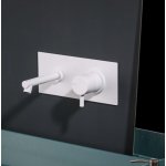    Ritmonio Diametro35 Bateria umywalkowa podtynkowa biała E0BA0116C03