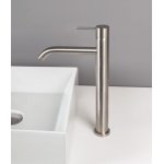 Ritmonio Diametro35 Bateria umywalkowa 1-otworowa wysoka stal nierdzewna E0BA0129CSINOX