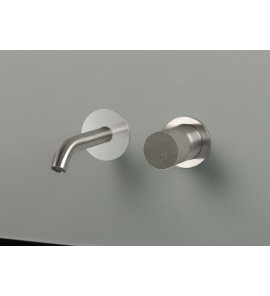    Ritmonio Diametro35 Concrete Bateria umywalkowa podtynkowa inox E0BA0116SPCICM