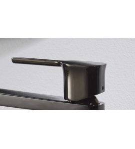    Ritmonio Taormina Uchwyt do baterii z dźwignią czarny chrom PR35MA101CRB