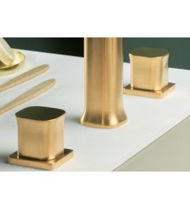    Ritmonio Taormina Uchwyty do baterii bez dźwigni brushed gold PR35MB001GOX