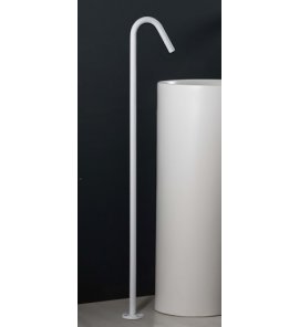    Ritmonio Diametro35 Wylewka umywalkowa wolnostojąca 115 cm biały E0BA0104H3C03