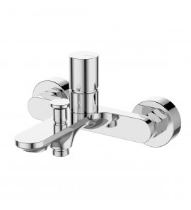 Bruma Adagio Bateria wannowo-natryskowa jednouchwytowa Chrom 1930301CR