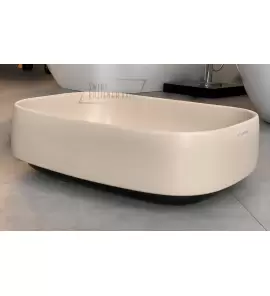      Flaminia Flag Umywalka nablatowa 50x36 cm Argilla/Carbon FG50AARGCAR WYPRZEDAŻ EKSPOZYCJI!!