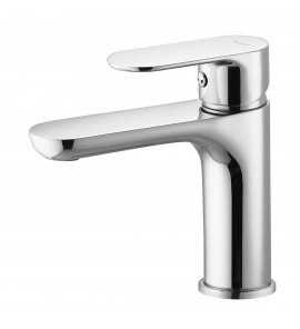 Bruma Coral Bateria umywalkowa jednootworowa bez korka Chrom 1940100CR