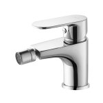 Bruma Coral Bateria bidetowa jednootworowa z korkiem Click-Clack Chrom 1940230CR